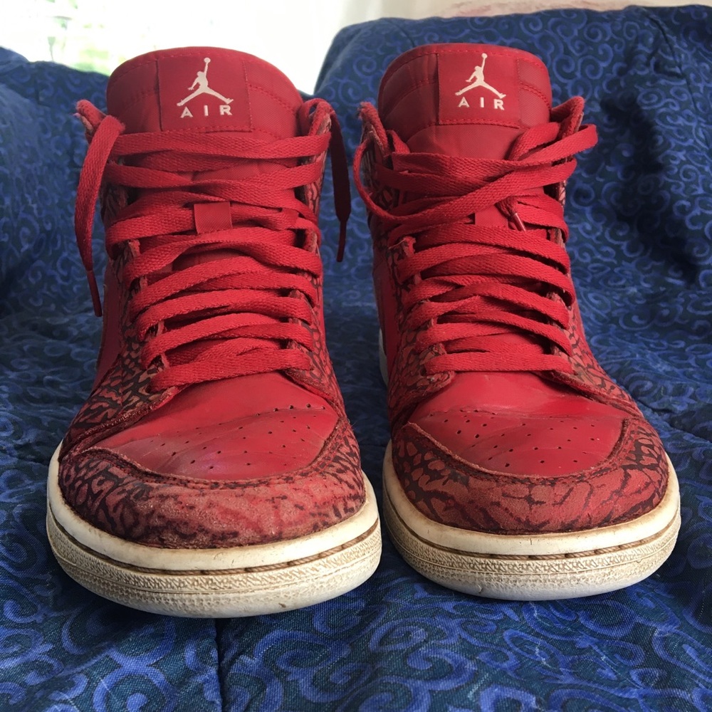 Red Air Force Ones